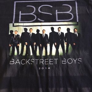 BACKSTREET BOYS  2014 CONCERT TEE